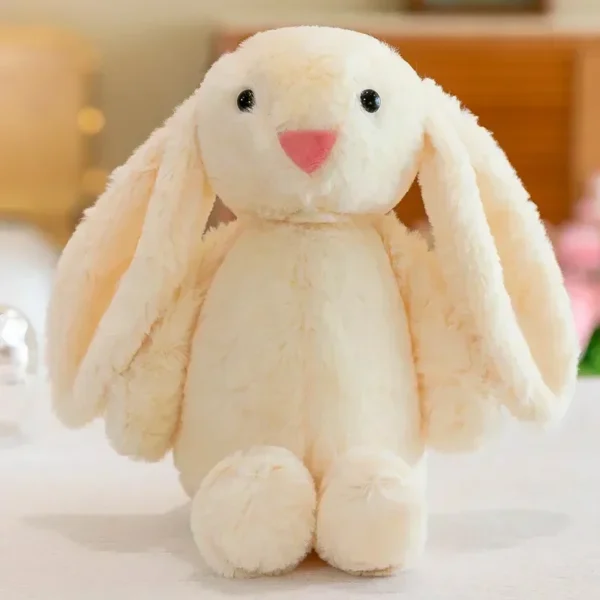 Cute Plush Bunny Stuffed Toy Kawaii Rabbit Doll Babies Sleeping Companion Plush Long Ear Rabbit Doll Kids Birthday Easter Gifts - Image 9