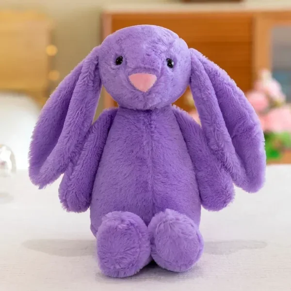 Cute Plush Bunny Stuffed Toy Kawaii Rabbit Doll Babies Sleeping Companion Plush Long Ear Rabbit Doll Kids Birthday Easter Gifts - Image 13