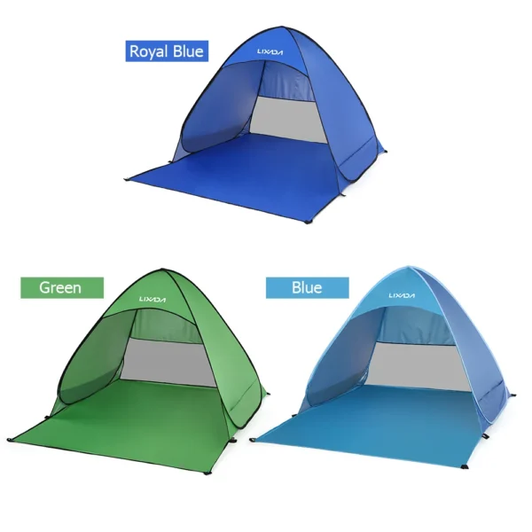 Lixada Automatic Instant Pop Up Beach Tent Lightweight Outdoor UV Protection Camping Fishing Tent Cabana Sun Shelter - Image 5