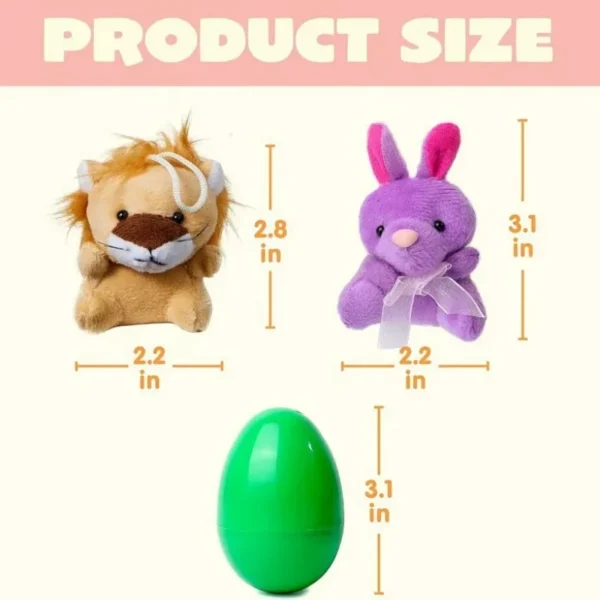 12/24/36pcs Easter Fillable Eggs Colorful Plastic Eggshell Creative Easter Gift Box Children's Toys Wedding Birthday Party Decor - Image 6