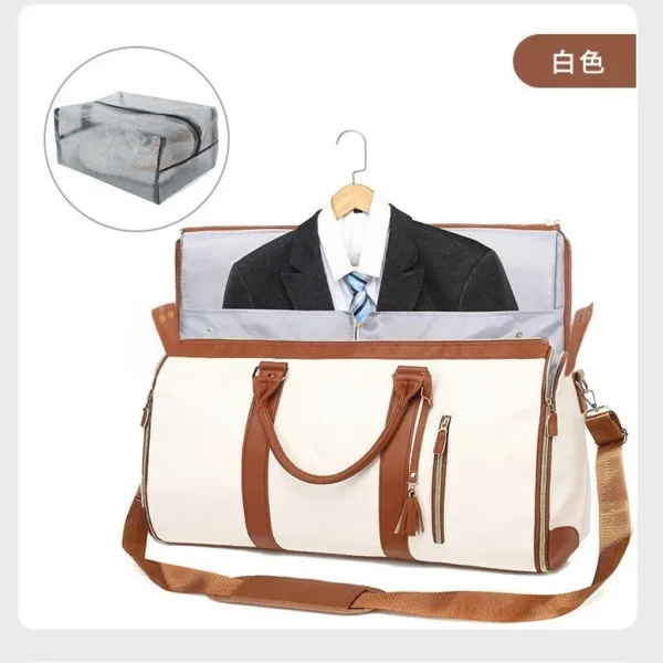 Storage luggage bag, suit travel storage bag, men's suit travel bag, hand-held folding bag, fitness bag, storage bag - Image 9