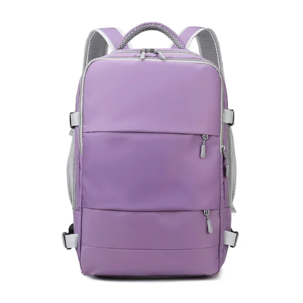 Travel Backpack Women Large Capacity Waterproof Anti-Theft Casual Daypack Bag with Luggage Strap & USB Charging Port Backpacks - Image 7