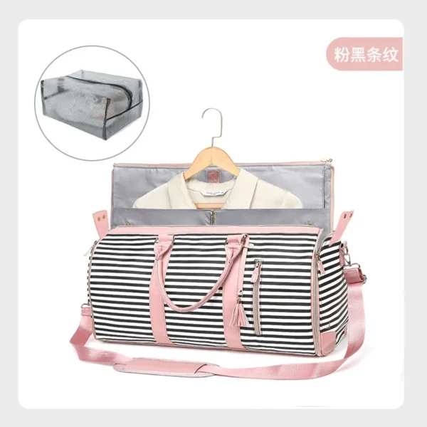 Storage luggage bag, suit travel storage bag, men's suit travel bag, hand-held folding bag, fitness bag, storage bag - Image 13