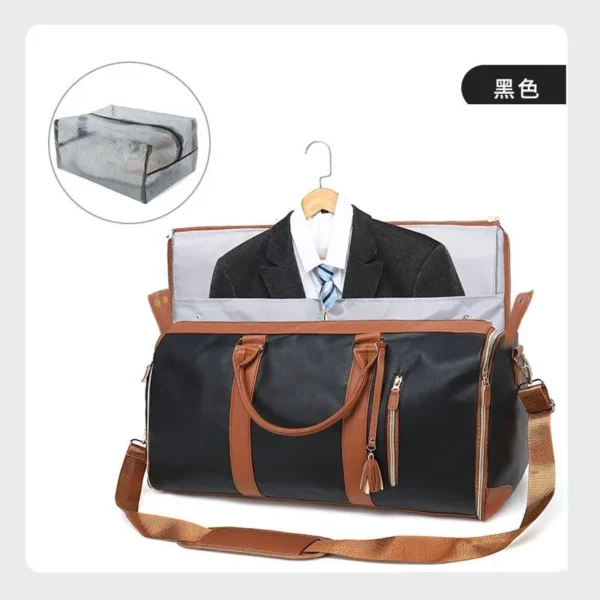 Storage luggage bag, suit travel storage bag, men's suit travel bag, hand-held folding bag, fitness bag, storage bag - Image 12