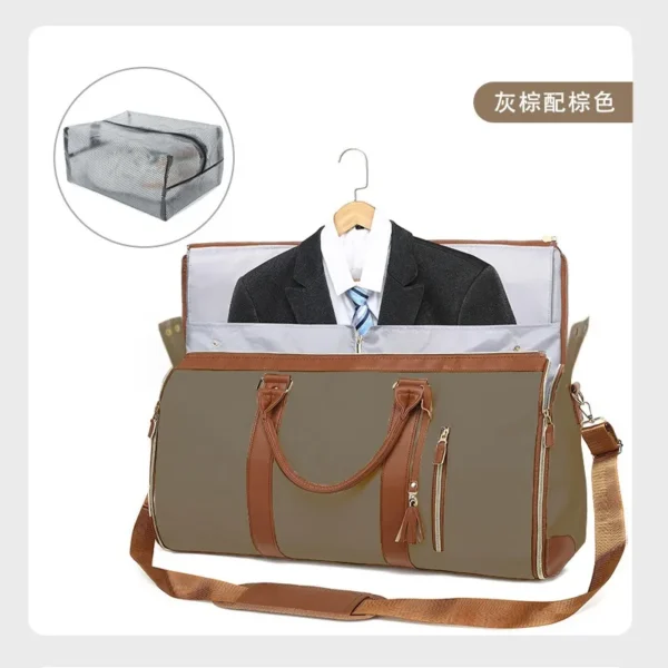 Storage luggage bag, suit travel storage bag, men's suit travel bag, hand-held folding bag, fitness bag, storage bag - Image 7