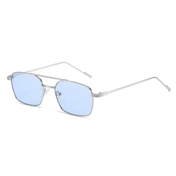 Dropshipping Fashion Square Sunglasses Men Women Metal Sun Glasses Retro Sun Glasses Vintage High Quality Gafas Oculos De Sol - Image 10