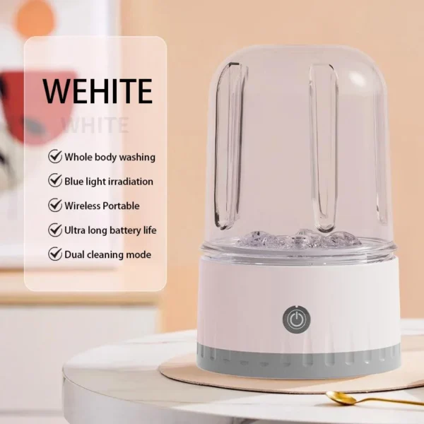Mini Laundry Cup 1L Wireless Portable Underwear&Socks Automatic Washing Machine Rechargeable For Travel Home Dormitory - Image 7