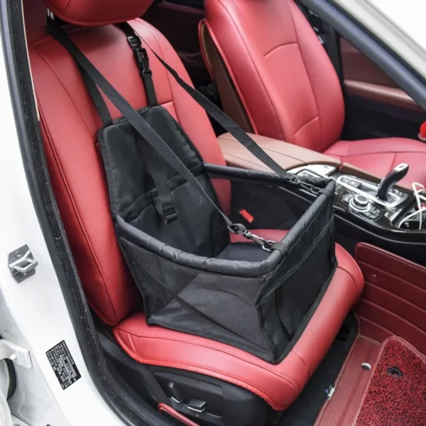 Premium Dog/Cat Car Seat Cushion with Waterproof Hanging Bag - Safe and Comfortable Travelling Experience - Image 12