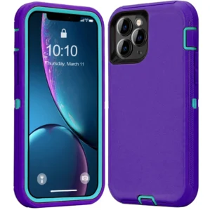 3 IN 1 Heavy Duty PC+TPU Rugged Phone Case For iPhone 16 15 14 12 11 Pro Max 13 Mini X XS Max XR 7 8Plus Shockproof Case Covers