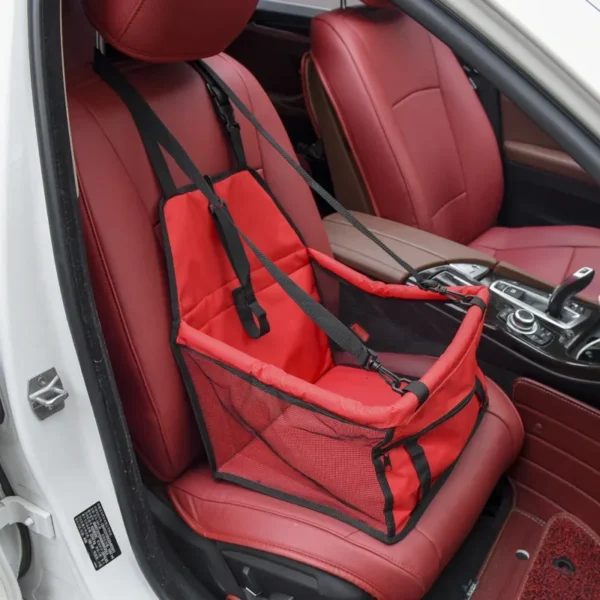 Premium Dog/Cat Car Seat Cushion with Waterproof Hanging Bag - Safe and Comfortable Travelling Experience - Image 6