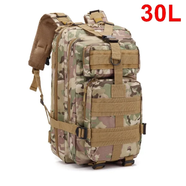 QT&QY 30/45L Man Tactical Backpacks HkingTraveling Bags Survival Outdoor 3P Assault Pack EDC Molle Pack For Trekking Hunting Bag - Image 13