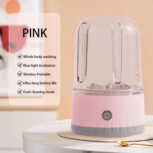 Mini Laundry Cup 1L Wireless Portable Underwear&Socks Automatic Washing Machine Rechargeable For Travel Home Dormitory - Image 8