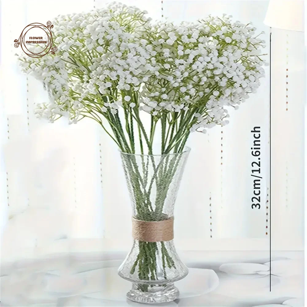 30pcs Artificial Baby's Breath Flowers Real Touch Gypsophila Suitable For Wedding Bride Engagement Home Ornament Room Decoration - Image 3