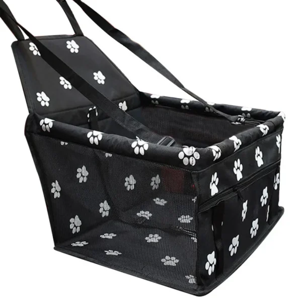 Premium Dog/Cat Car Seat Cushion with Waterproof Hanging Bag - Safe and Comfortable Travelling Experience - Image 5