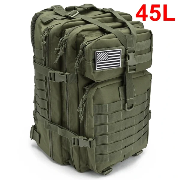 QT&QY 30/45L Man Tactical Backpacks HkingTraveling Bags Survival Outdoor 3P Assault Pack EDC Molle Pack For Trekking Hunting Bag - Image 14