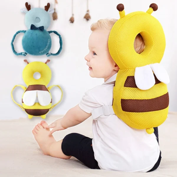 Baby Pillow Toddler Baby Head Protector Safety Pad Cushion Back Newborn toddler pillow Cartoon Headrest Walking Anti-fall Injury - Image 2