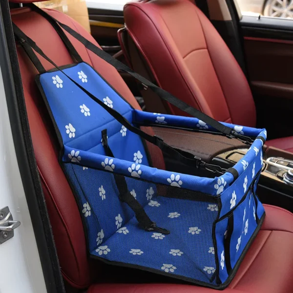Premium Dog/Cat Car Seat Cushion with Waterproof Hanging Bag - Safe and Comfortable Travelling Experience - Image 13