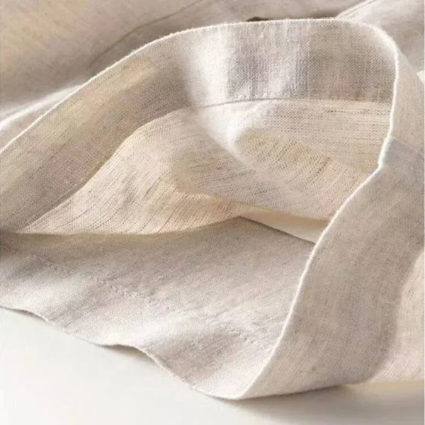 Summer Baggy Cotton Linen Pants Women Elegant High Waist White Wide Leg Pants Woman Casual Loose Straight Full Trousers Female - Image 5