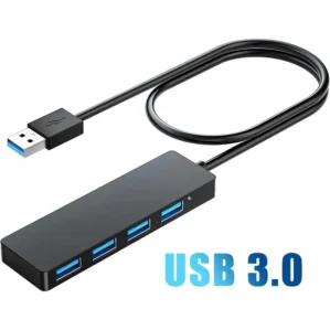 Type C 3.0 USB Hub Splitter High Speed Data Transfer For Portable Projectors 4k Hy300 Projector accessories TV Box