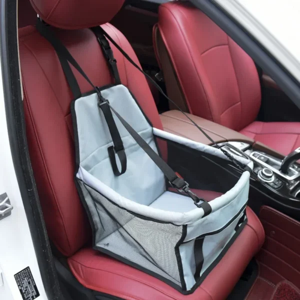 Premium Dog/Cat Car Seat Cushion with Waterproof Hanging Bag - Safe and Comfortable Travelling Experience - Image 10