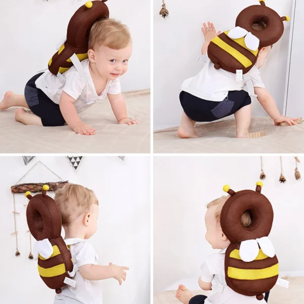 Baby Pillow Toddler Baby Head Protector Safety Pad Cushion Back Newborn toddler pillow Cartoon Headrest Walking Anti-fall Injury - Image 4