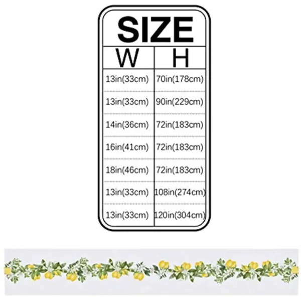 Summer Lemon Leaves Linen Table Runners Table Decor Reusable Farmhouse Table Runners for Dining Wedding Decorations - Image 5