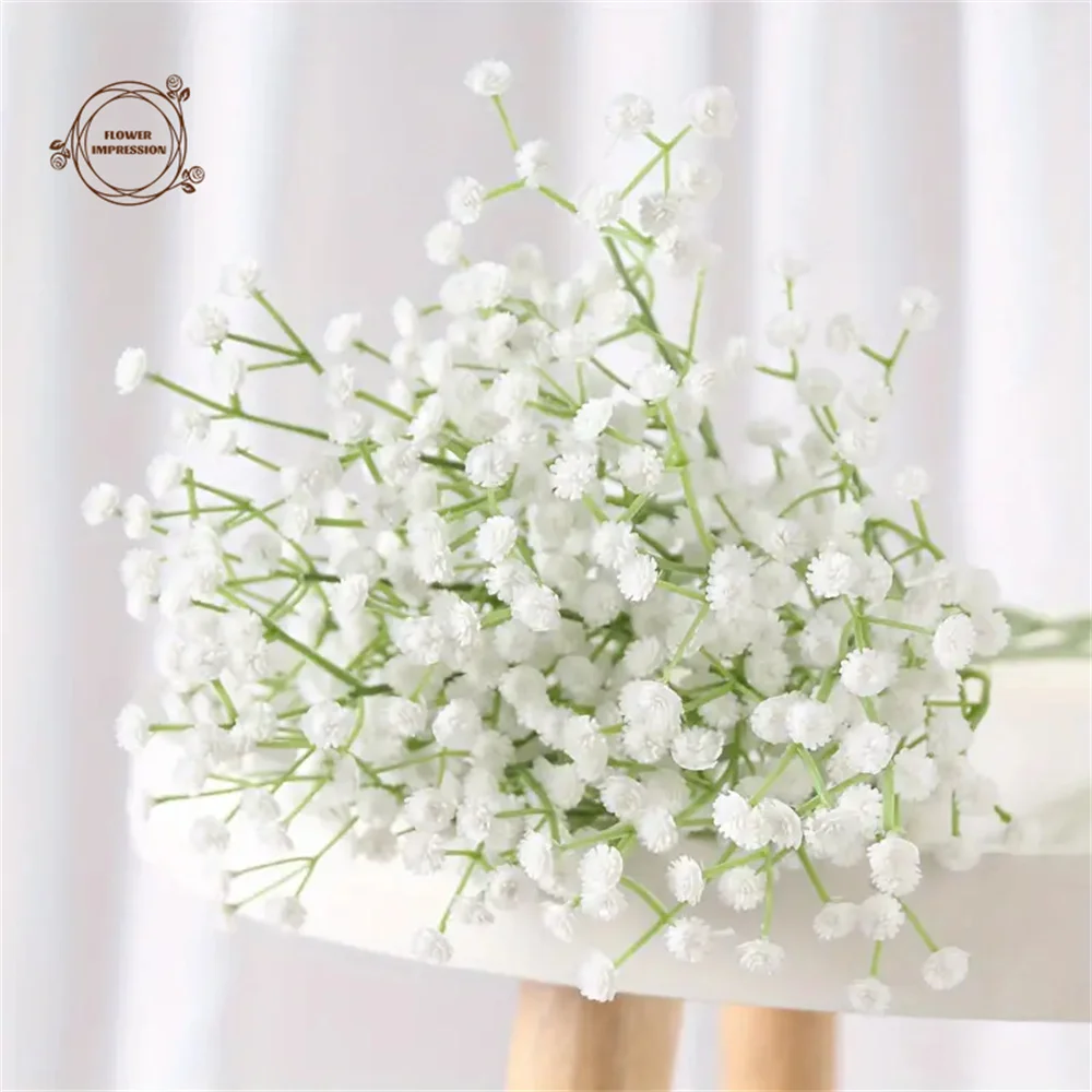 30pcs Artificial Baby's Breath Flowers Real Touch Gypsophila Suitable For Wedding Bride Engagement Home Ornament Room Decoration - Image 4