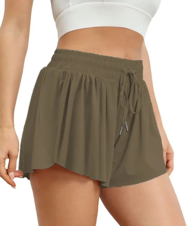 2024 Europe and America women's 2-in-1 running shorts Casual summer sports shorts - Image 6