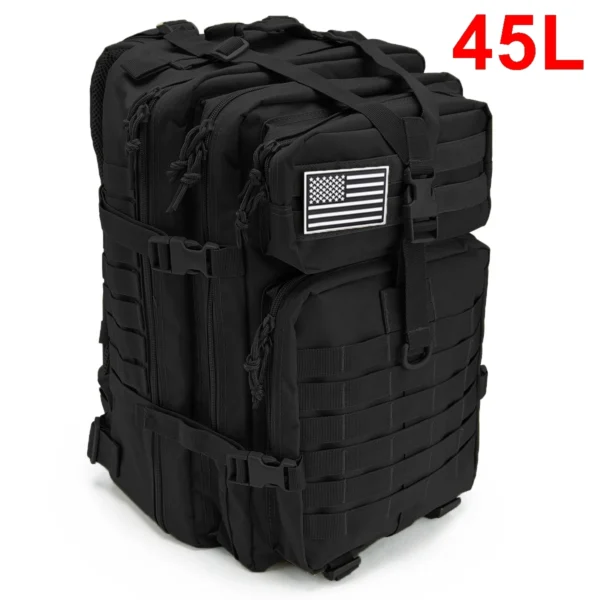QT&QY 30/45L Man Tactical Backpacks HkingTraveling Bags Survival Outdoor 3P Assault Pack EDC Molle Pack For Trekking Hunting Bag - Image 16
