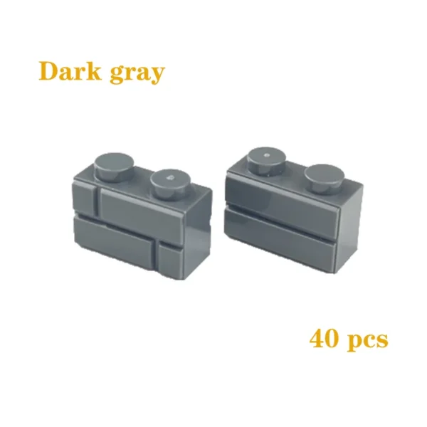 DIY Building Blocks Figures City MOC Thick Wall Bricks Educational Creative Toys for Children Size Compatible with All Brands - Image 38