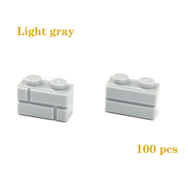 DIY Building Blocks Figures City MOC Thick Wall Bricks Educational Creative Toys for Children Size Compatible with All Brands - Image 39