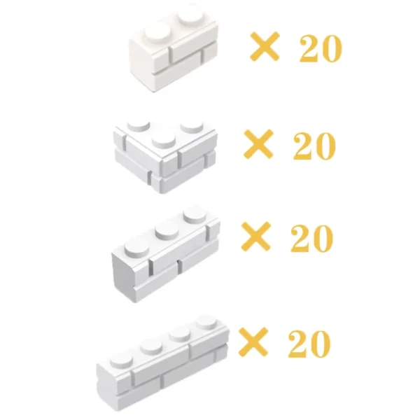 DIY Building Blocks Figures City MOC Thick Wall Bricks Educational Creative Toys for Children Size Compatible with All Brands - Image 26