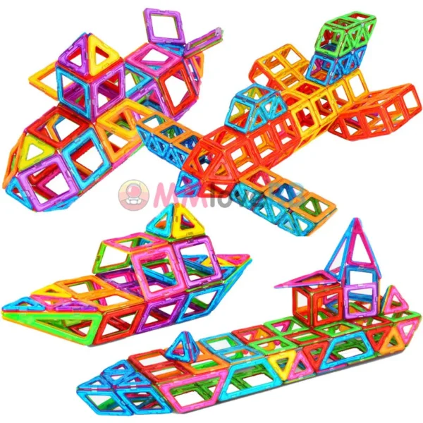 Magnets Toys for Kids Big Size Plus Magnetic Blocks for Children Designer Constructor Set Toys for Boys Building Blocks - Image 3