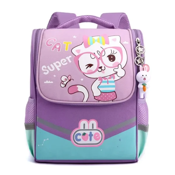 Children's Backpacks 2023 New Fashion Kindergarten Schoolbags Girls Cute Cat Cartoon Bags Boy Dinosaur Kid’s Backpack Trendy New - Image 7