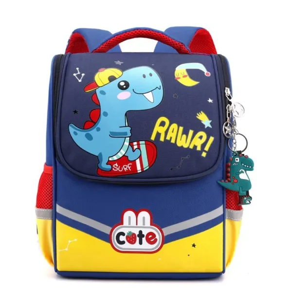 Children's Backpacks 2023 New Fashion Kindergarten Schoolbags Girls Cute Cat Cartoon Bags Boy Dinosaur Kid’s Backpack Trendy New - Image 2