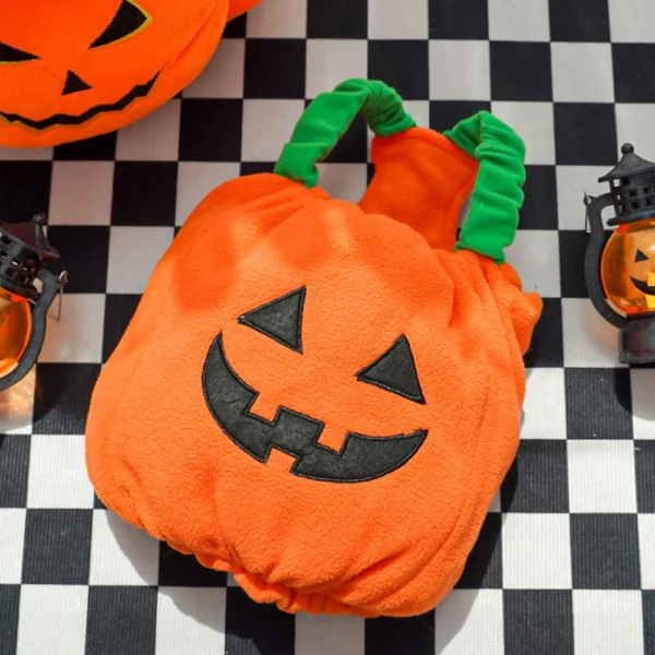 Halloween Dog Costumes Funny Pumpkin Lantern Transformation Outfit Dog Cat Two Legged Pet Cute Pumpkin Cloth Dog Jacket - Image 3