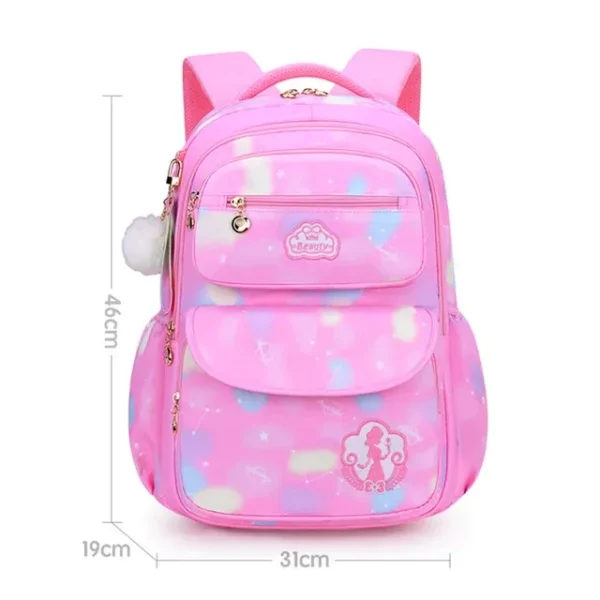 Children's Shoulder Bag Girl Backpack School Bag Purple Travel Teen Schoolbag Primary Kawaii Cute Waterproof Kid Girl Backpack - Image 7