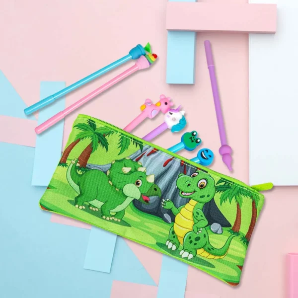 Dinosaur Backpack for Boys, 12" Toddler Preschool Kids Bookbag, Cute Animal Kindergarten Schoolbag - Image 6