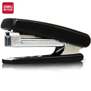 Deli Easy-Force Small Needle-Type Stapler for Students & Offices - Compatible with 10# Staples