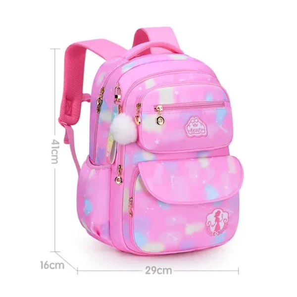 Children's Shoulder Bag Girl Backpack School Bag Purple Travel Teen Schoolbag Primary Kawaii Cute Waterproof Kid Girl Backpack - Image 11