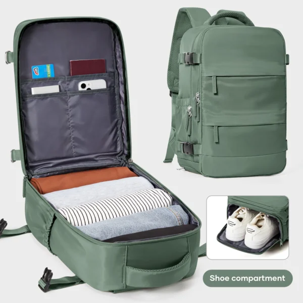 Backpack Travel 40x20x25 Ryanair Fashion Laptop Bag Women Waterproof backpack Cabin Bag Carry ons Notebook Backpack School Bag - Image 8
