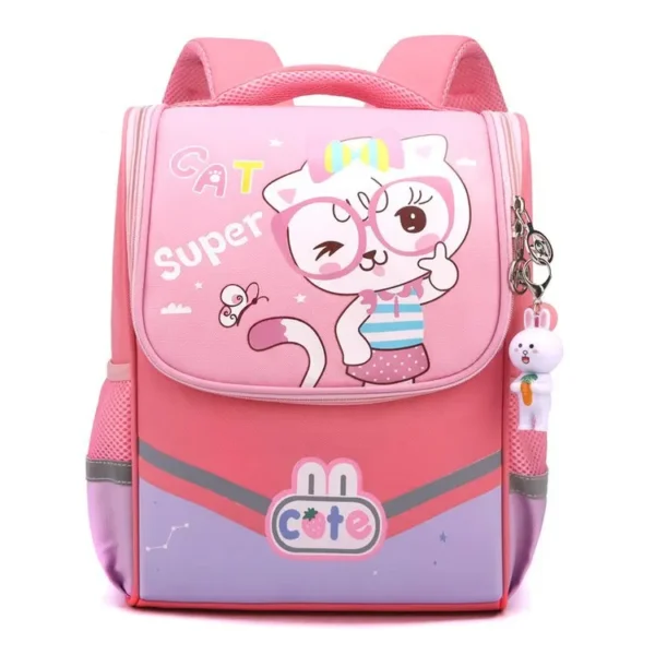 Children's Backpacks 2023 New Fashion Kindergarten Schoolbags Girls Cute Cat Cartoon Bags Boy Dinosaur Kid’s Backpack Trendy New - Image 3