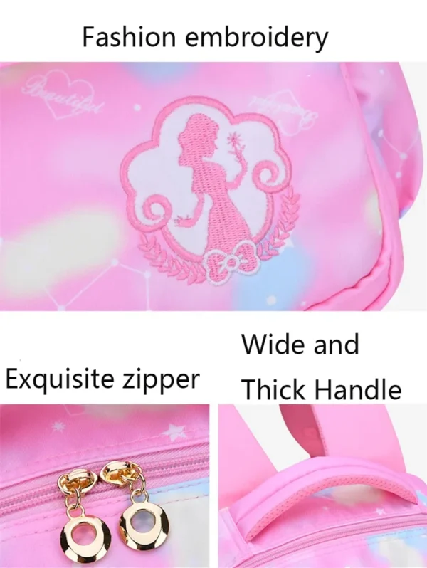 Children's Shoulder Bag Girl Backpack School Bag Purple Travel Teen Schoolbag Primary Kawaii Cute Waterproof Kid Girl Backpack - Image 6