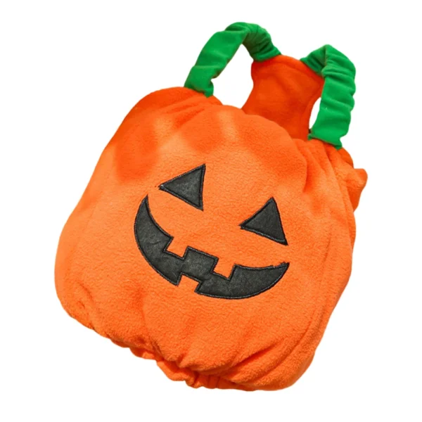 Halloween Dog Costumes Funny Pumpkin Lantern Transformation Outfit Dog Cat Two Legged Pet Cute Pumpkin Cloth Dog Jacket - Image 2