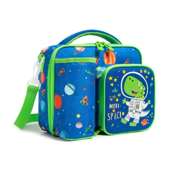 Kids Insulated Bag Lunch Bag Kids Lunch Bags Astronaut Reusable Cooler Lunch Bag Gifts for Boys - Image 8