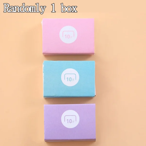 Cute Mini Stapler Portable Staple Students Paper Binder Stationery School Office Supplies kawaii Stapler Binding tools - Image 8
