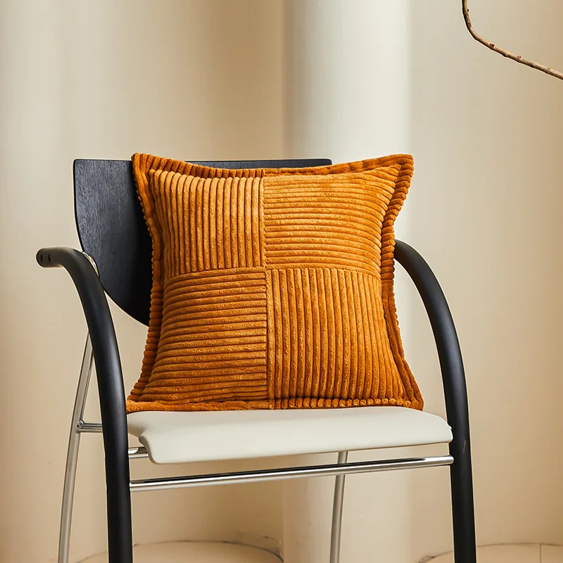 Solid Christmas colours Boho Striped Pillow Covers Decorative Cushion pillow cushion cushion cover modern minimalist sofa 45x45 - Image 4