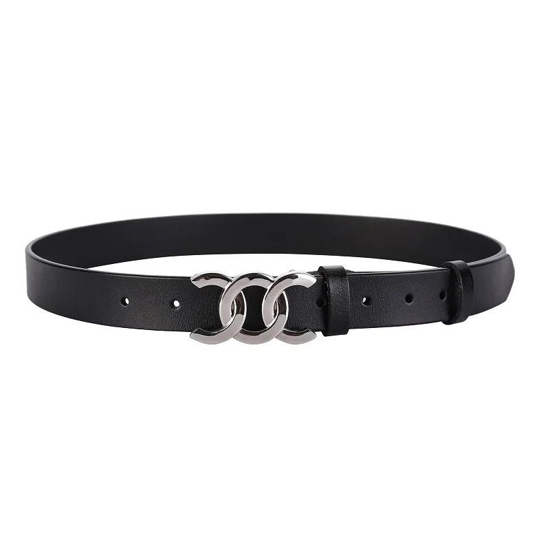 Europe and the United States hot ladies leather belt decorative western pants girdle belt female cowhide retro belt - Image 11