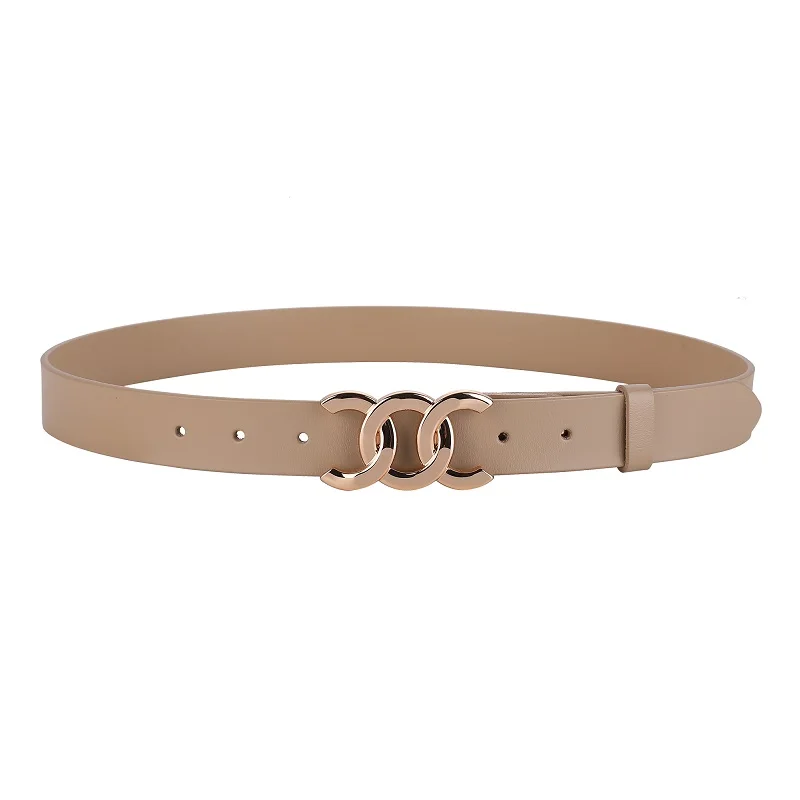 Europe and the United States hot ladies leather belt decorative western pants girdle belt female cowhide retro belt - Image 7