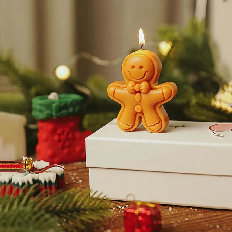 Christmas Scented Candle Gift Set Relaxing Aromatherapy for Friends Holiday Present Santa Claus Elk New Year Decorative Candles - Image 5